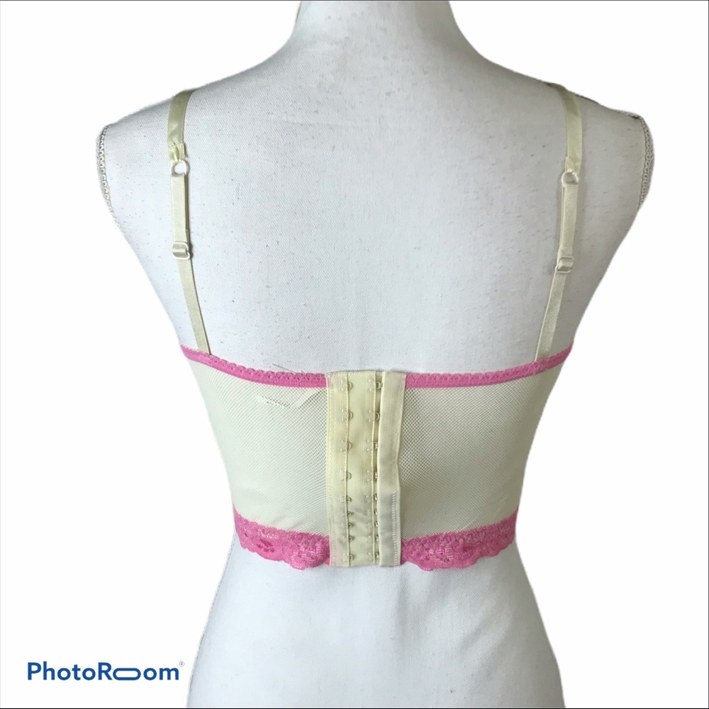 Kimchi blue UO floral sheer corset bralette - Picture 3 of 9